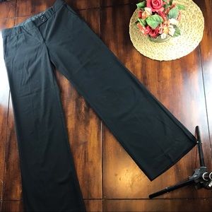 Grey Straight Leg Work Pants